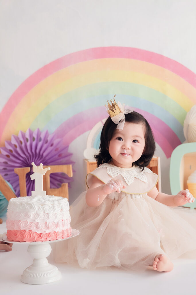 Crystal's baby cake smash 115